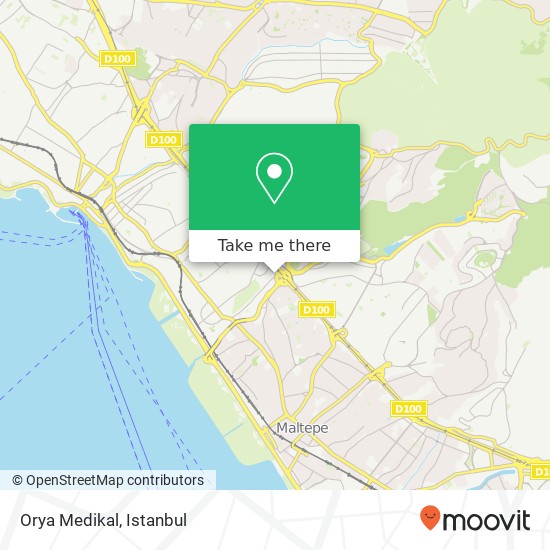 Orya Medikal map