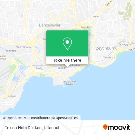 Tex.co Hobi Dükkani map