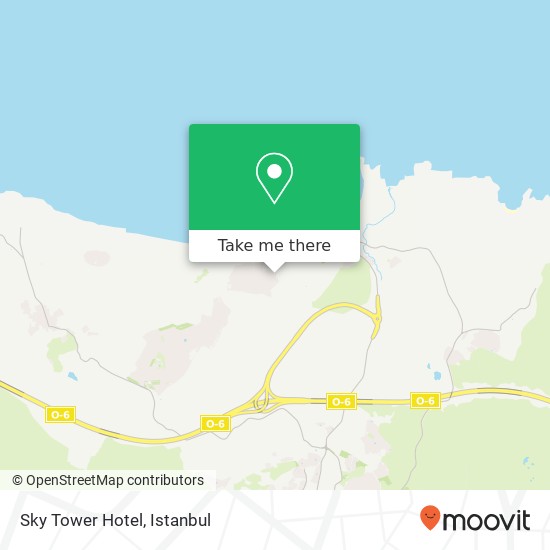 Sky Tower Hotel map