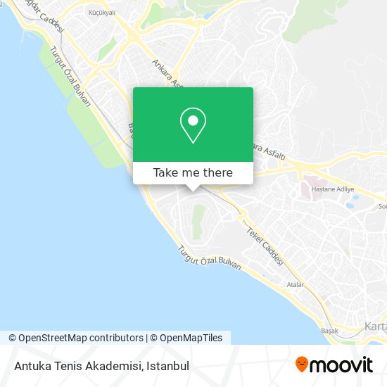 Antuka Tenis Akademisi map