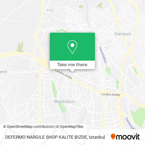 DEFERMO NARGILE SHOP KALITE BIZDE map