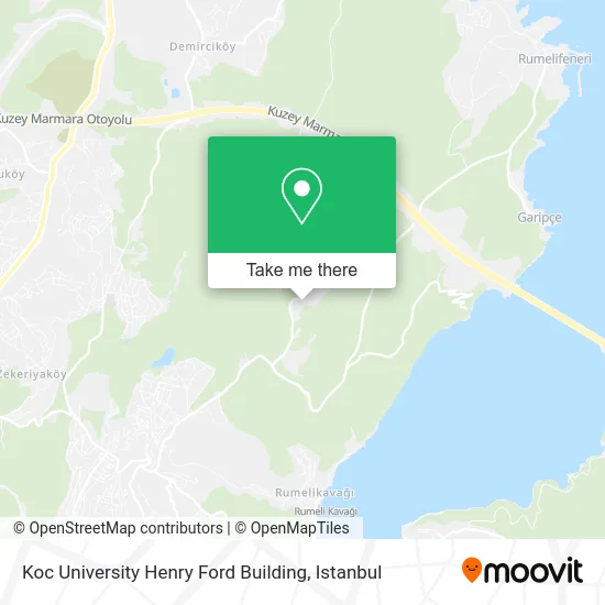 Koc University Henry Ford Building map