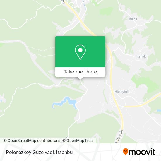 Polenezköy Güzelvadi map