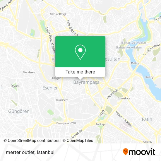 merter outlet map