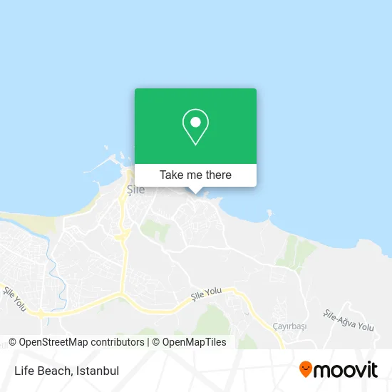 Life Beach map