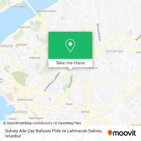 Subaşı Aile Çay Bahçesi Pide ve Lahmacun Salonu map