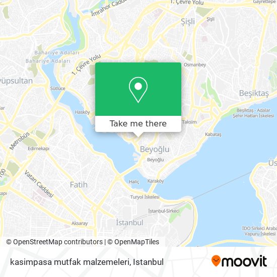 kasimpasa mutfak malzemeleri map