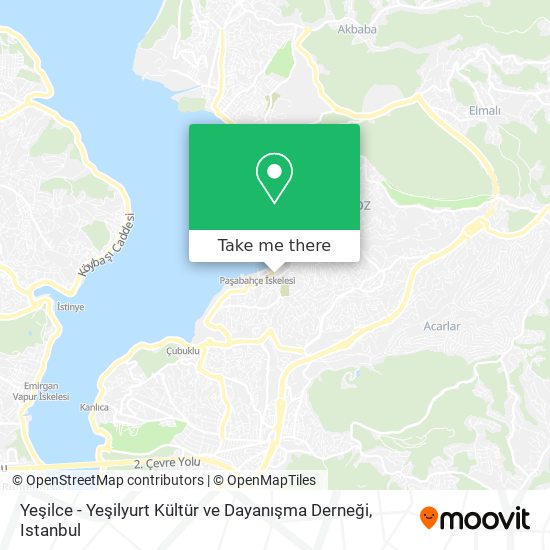 Yeşilce - Yeşilyurt Kültür ve Dayanışma Derneği map