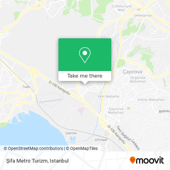 Şifa Metro Turizm map