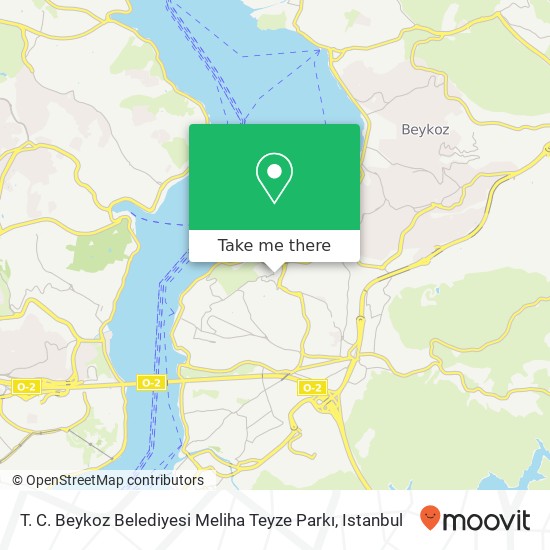 T. C. Beykoz Belediyesi Meliha Teyze Parkı map