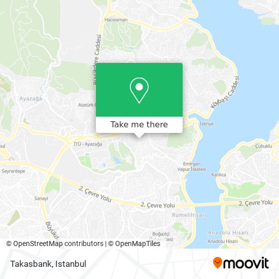 Takasbank map