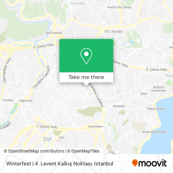 Winterfest | 4. Levent Kalkış Noktası map