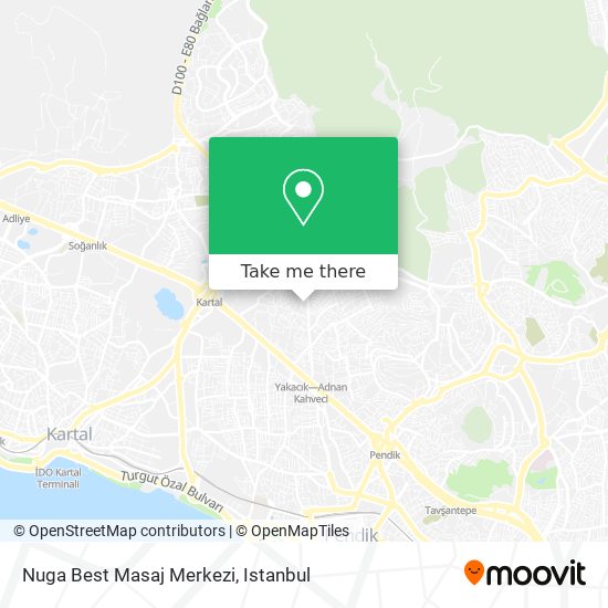 Nuga Best Masaj Merkezi map