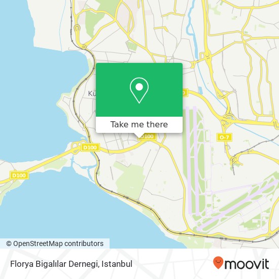 Florya Bigalılar Dernegi map