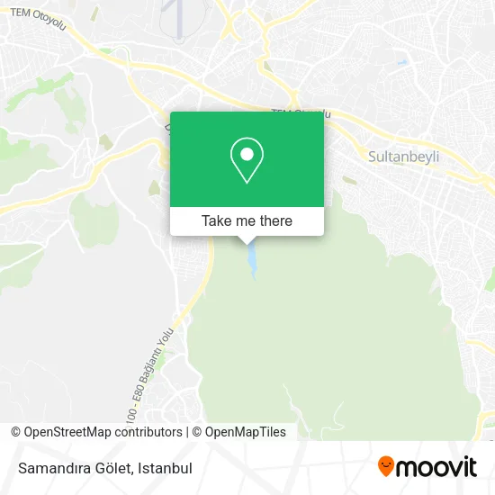 Samandıra Gölet map