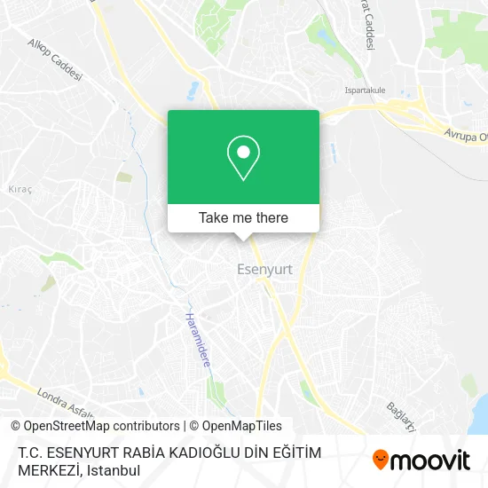 T.C. ESENYURT RABİA KADIOĞLU DİN EĞİTİM MERKEZİ map