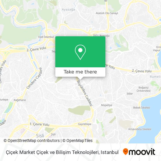 Çiçek Market Çiçek ve Bilişim Teknolojileri map