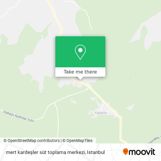 mert kardeşler süt toplama merkezi map