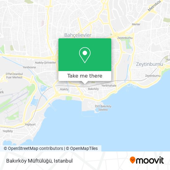 Bakırköy Müftülüğü map
