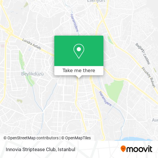 Innovia Striptease Club map