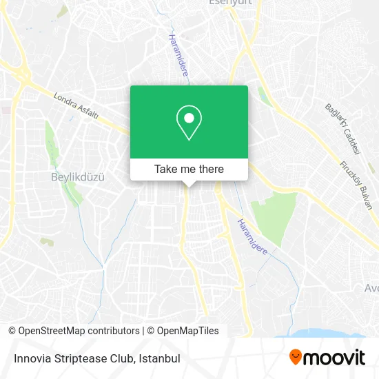 Innovia Striptease Club map