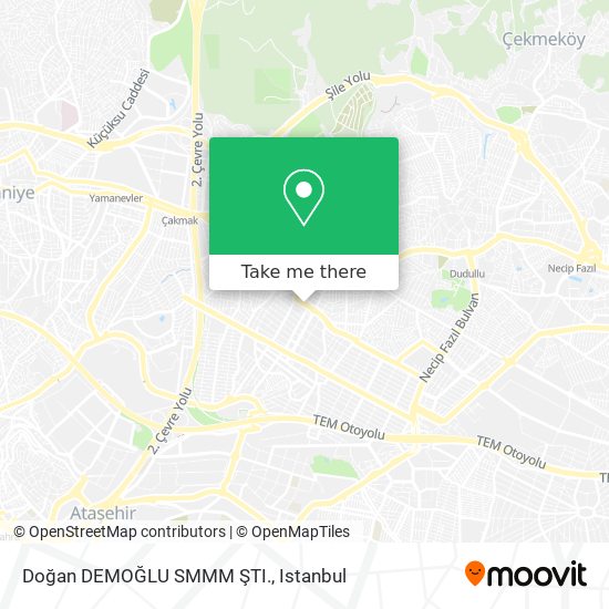 Doğan DEMOĞLU SMMM ŞTI. map