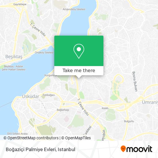 Boğaziçi Palmiye Evleri map