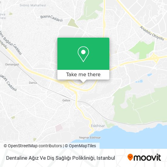 Dentaline Ağız Ve Diş Sağlığı Polikliniği map