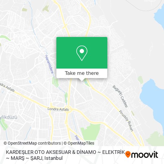 KARDEŞLER OTO AKSESUAR & DİNAMO ~ ELEKTRİK ~ MARŞ ~ ŞARJ map