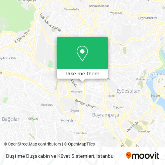 Duştime Duşakabin ve Küvet Sistemleri map