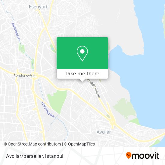 Avcılar/parseller map