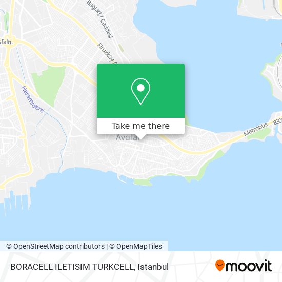 BORACELL ILETISIM TURKCELL map