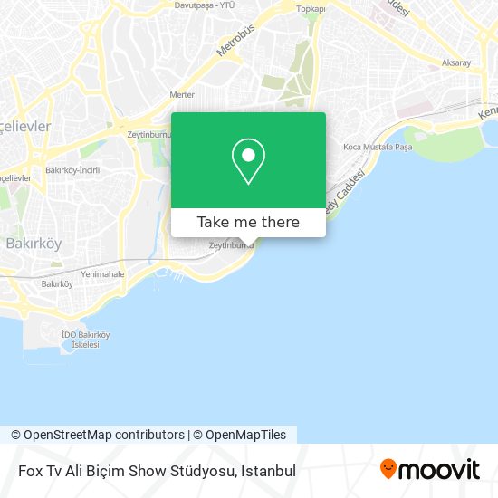 Fox Tv Ali Biçim Show Stüdyosu map