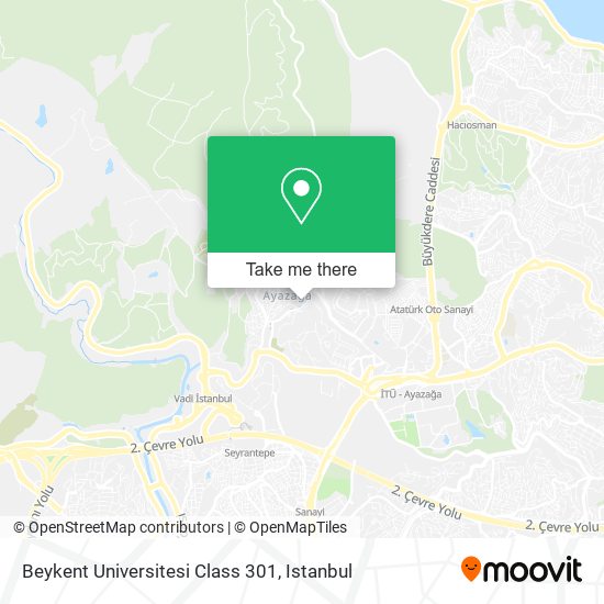 Beykent Universitesi Class 301 map