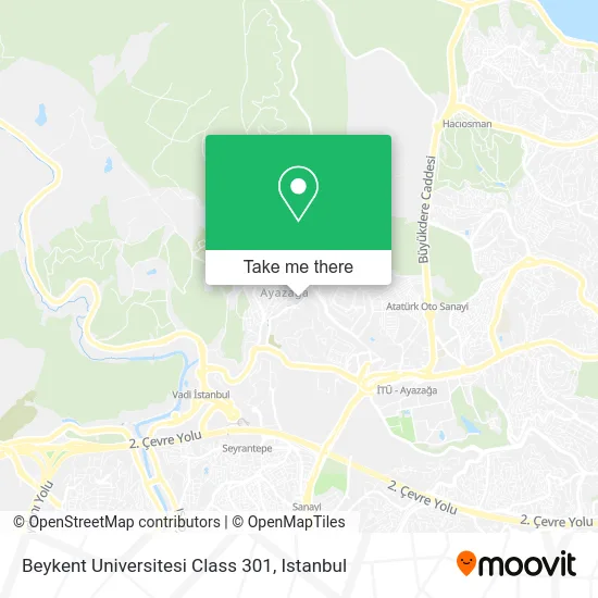 Beykent Universitesi Class 301 map
