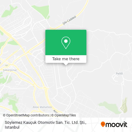 Söylemez Kauçuk Otomotiv San. Tic. Ltd. Şti. map