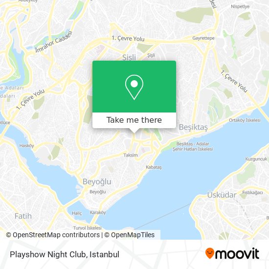 Playshow Night Club map