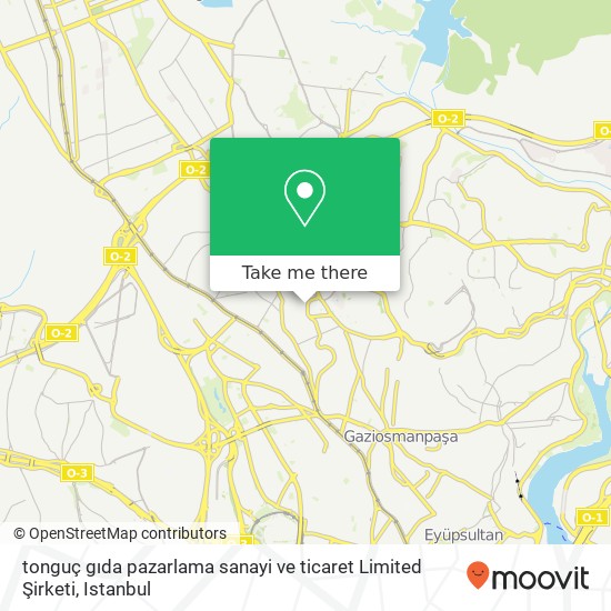 tonguç gıda pazarlama sanayi ve ticaret Limited Şirketi map