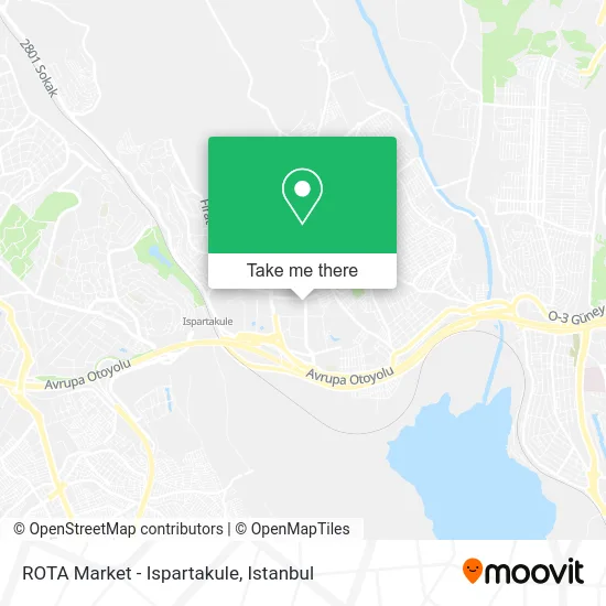 ROTA Market - Ispartakule map