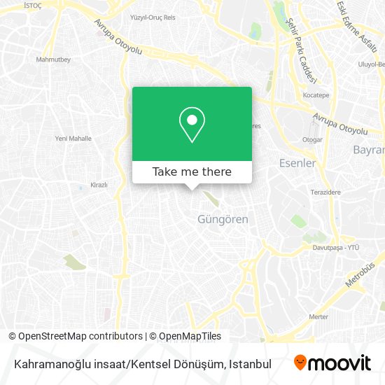 Kahramanoğlu insaat / Kentsel Dönüşüm map