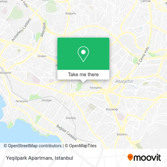 Yeşilpark Apartmanı map