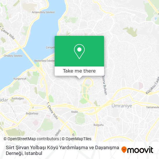 Siirt Şirvan Yolbaşı Köyü Yardımlaşma ve Dayanışma Derneği map