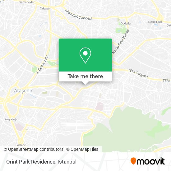 Orint Park Residence map