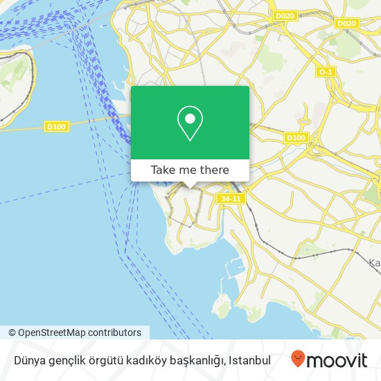 Dünya gençlik örgütü kadıköy başkanlığı map