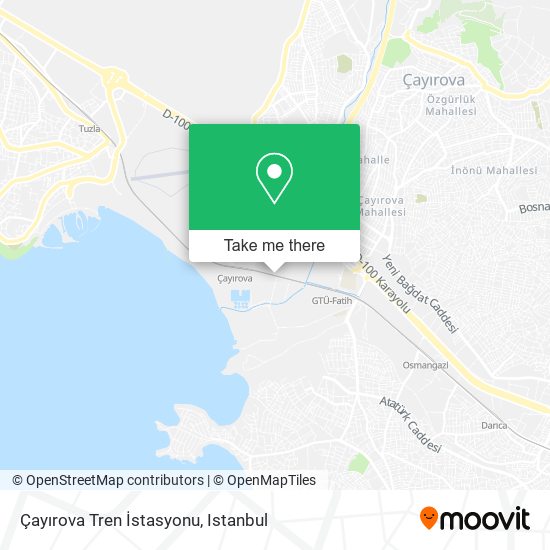 Çayırova Tren İstasyonu map