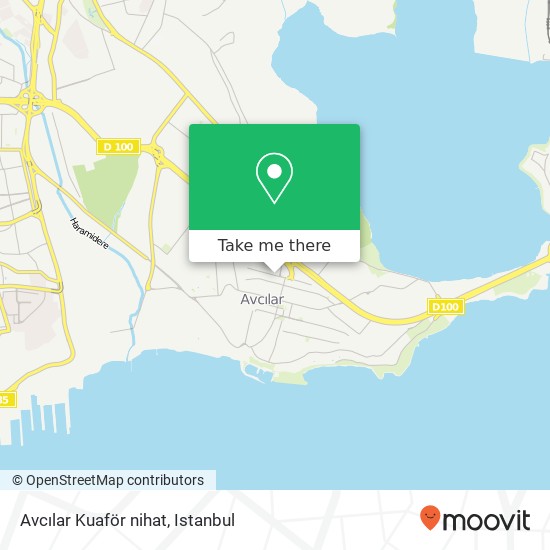 Avcılar Kuaför nihat map