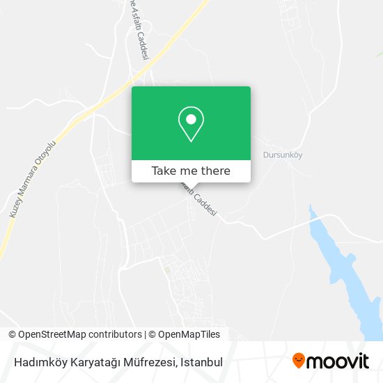 Hadımköy Karyatağı Müfrezesi map