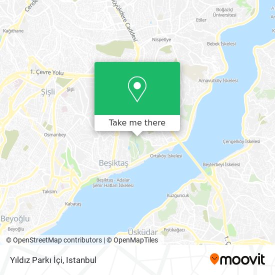 Yıldız Parkı İçi map
