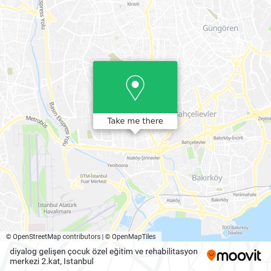 diyalog gelişen çocuk özel eğitim ve rehabilitasyon merkezi 2.kat map