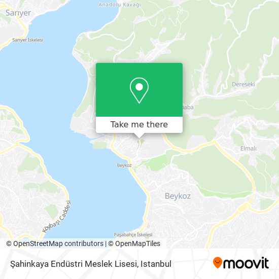 Şahinkaya Endüstri Meslek Lisesi map